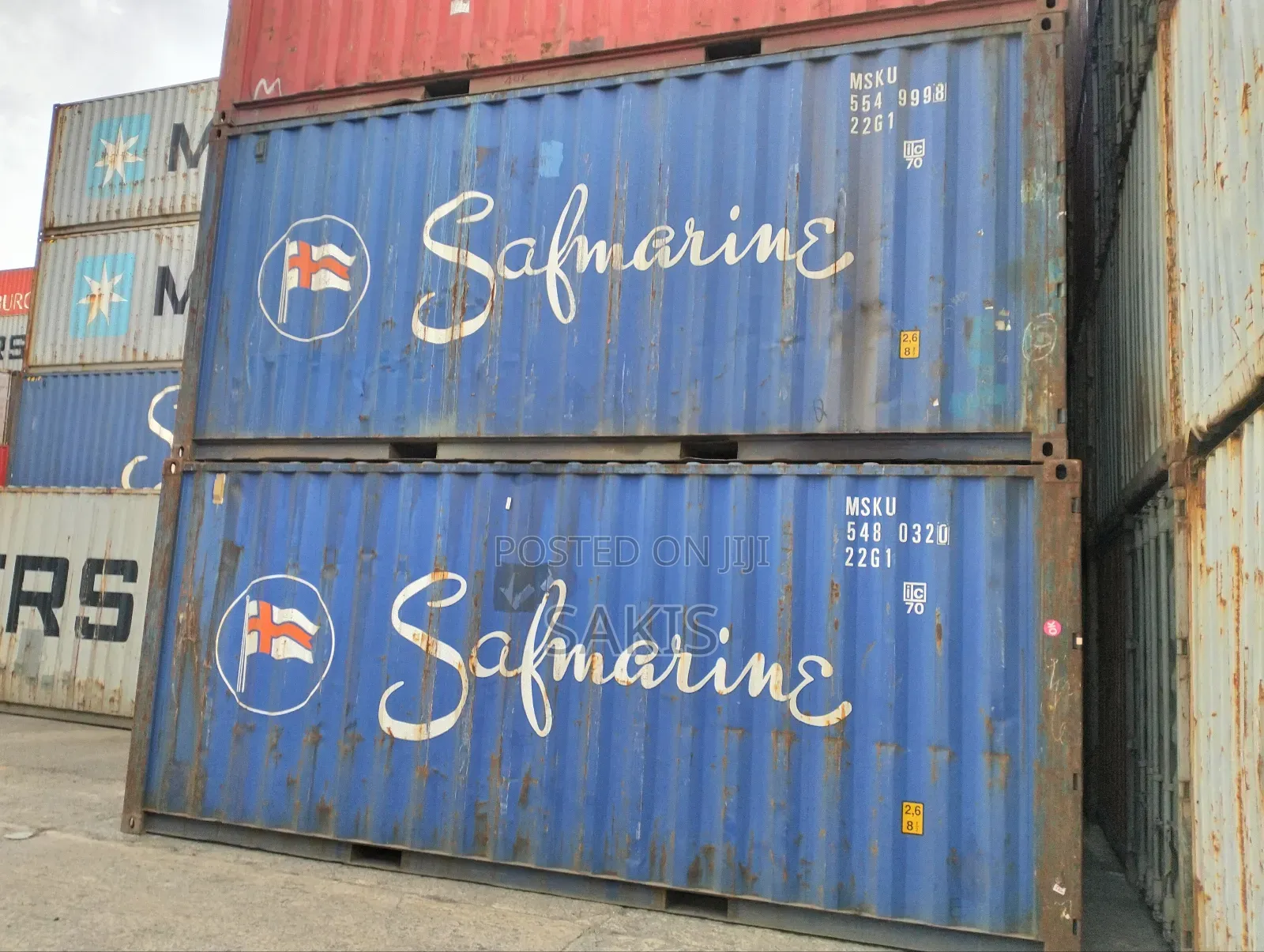 Clean 20ft Containers For Sale!