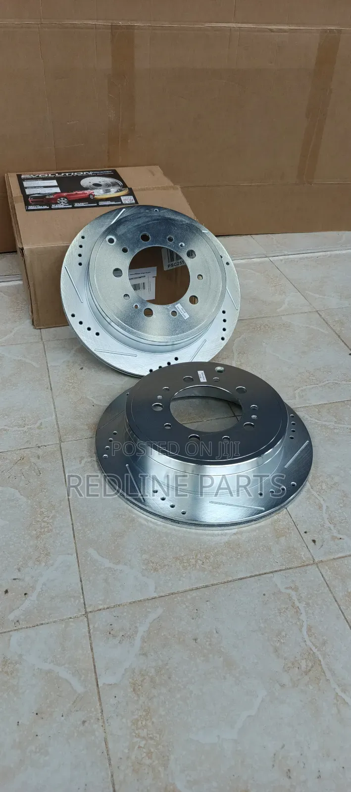 Toyota Landcruiser Lc 200/Lx570 Rear Slot Drilled Rotors