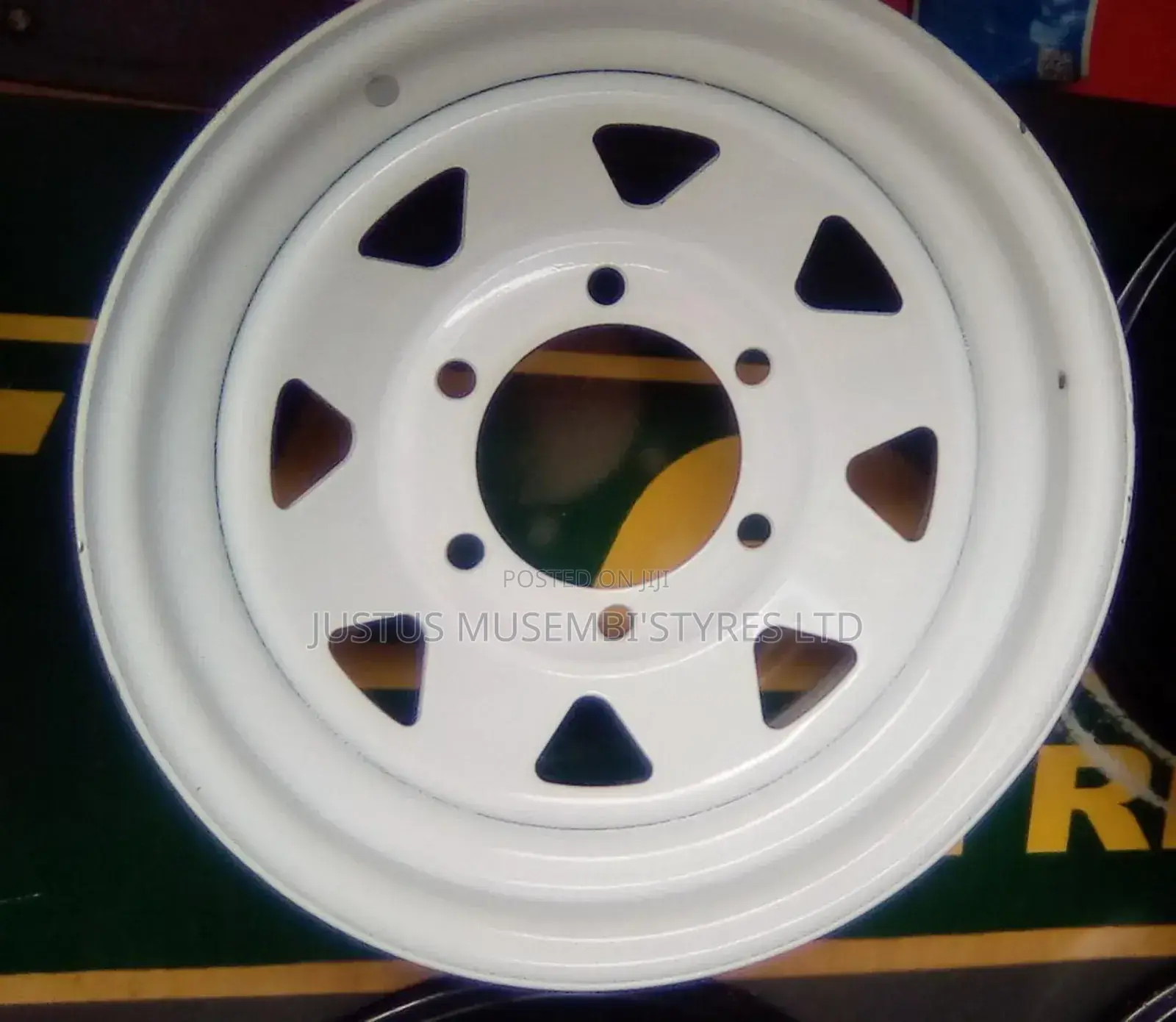 Landcruiser Silver Metallic Rims Size 16