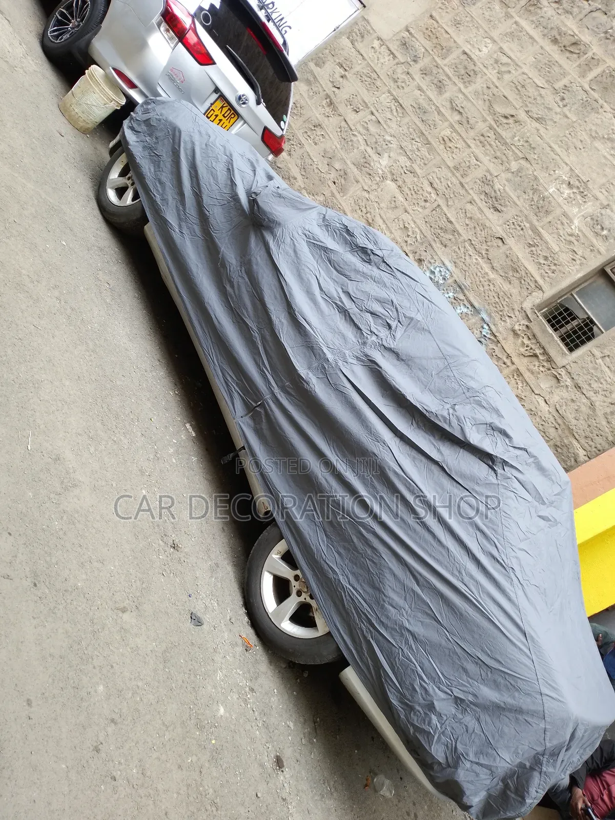 Mercedes 180 Model Fitted With Car Sunproof Dust Covers