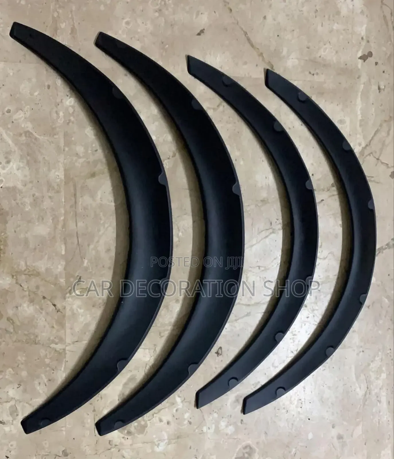 Saloon Car Flexible Wheel Fenders 4pc Body Kit