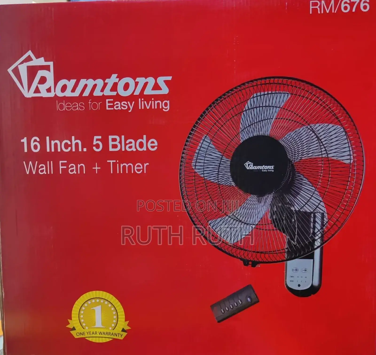 Ramton Wall Fan