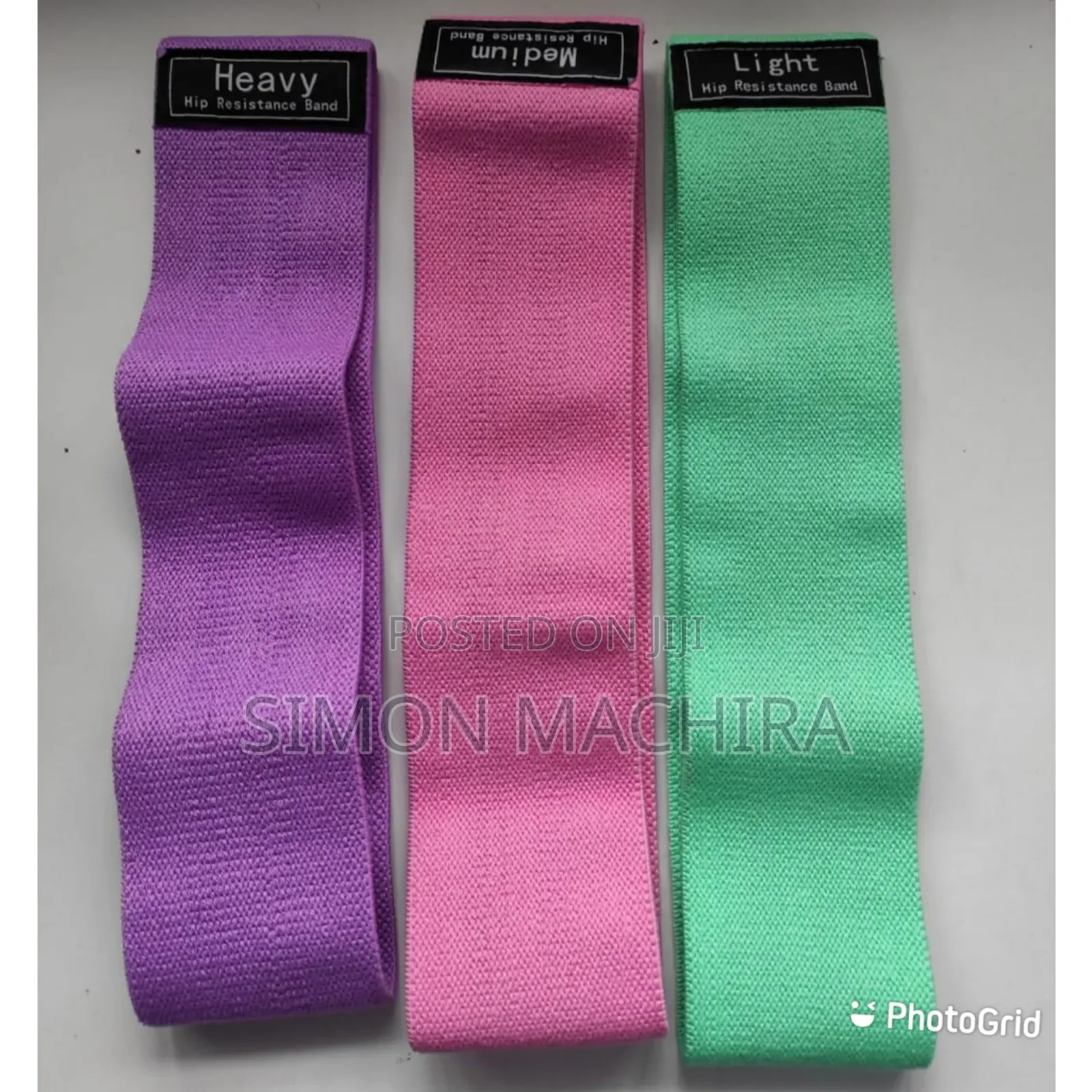 3 In1 Fabric Resistant Gym Bands