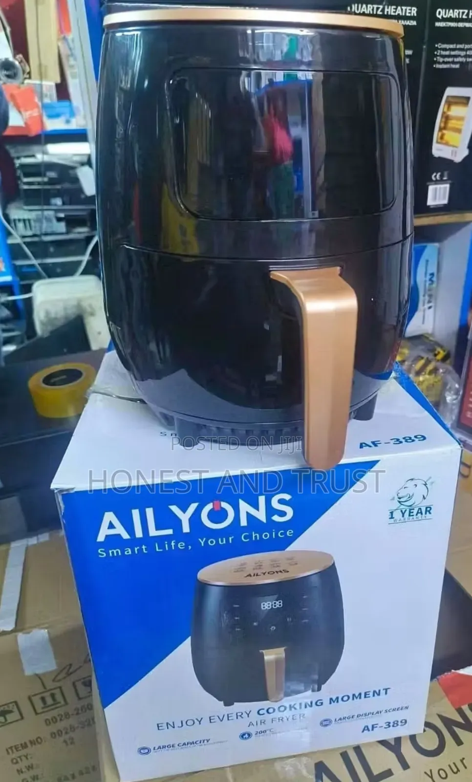 Air Fryer (Ailyons) 5l, High Quality Non-Stick Pan Liner