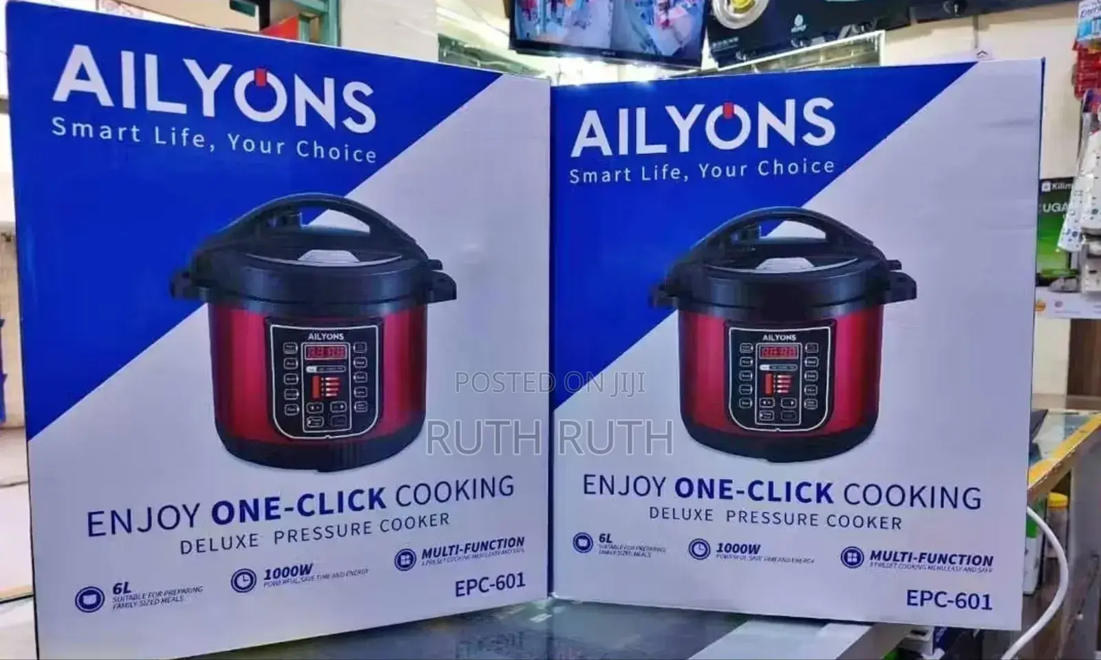Pressure Cooker! Ailyons 6l Digital Pressure Cooker