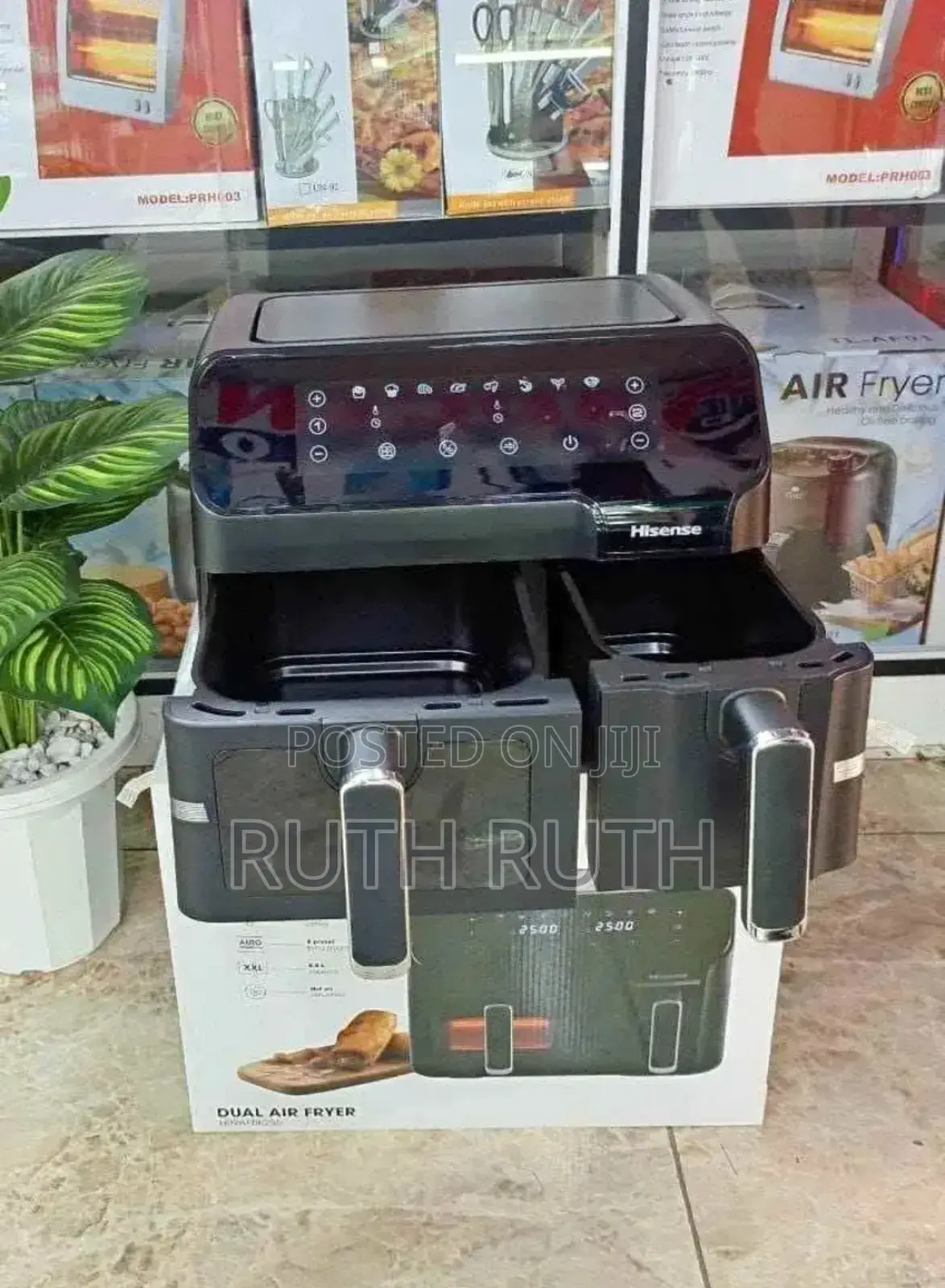 8.6l Capacity Hisense Dual Air Fryer
