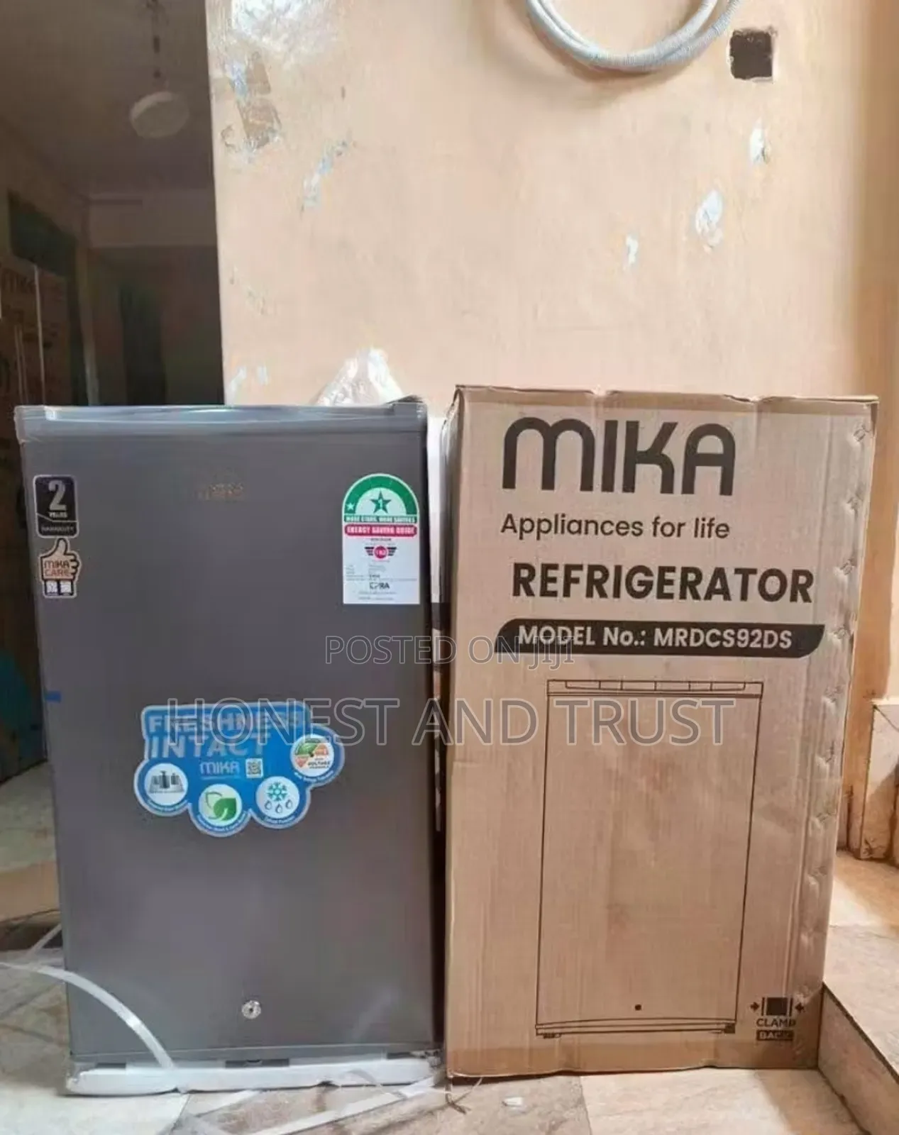 92 Litres Fridge Single Door Refrigerator - Nunix 92 Litres