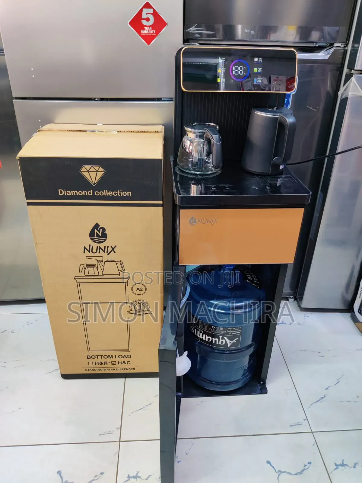 Bottomload Water Dispenser/Nunix A2 Bottomload Dispenser