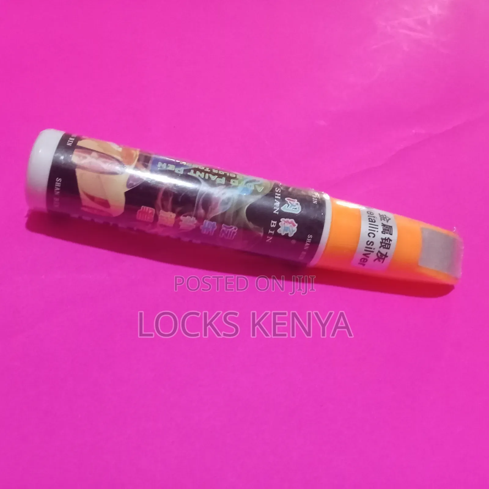 Metallic Silver Car Scratch Repair Pen