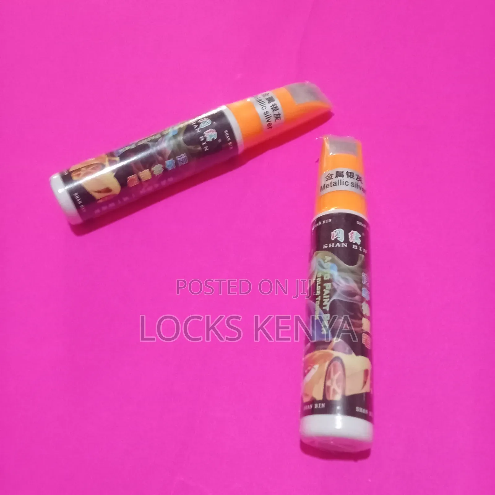 Metallic Silver Car Scratch Repair Pen