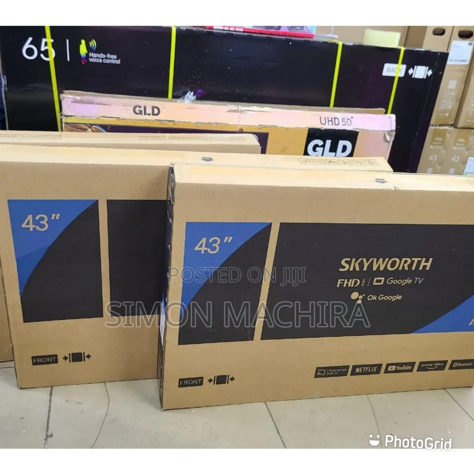 Skyworth Frameless 50 Inch Google Tv