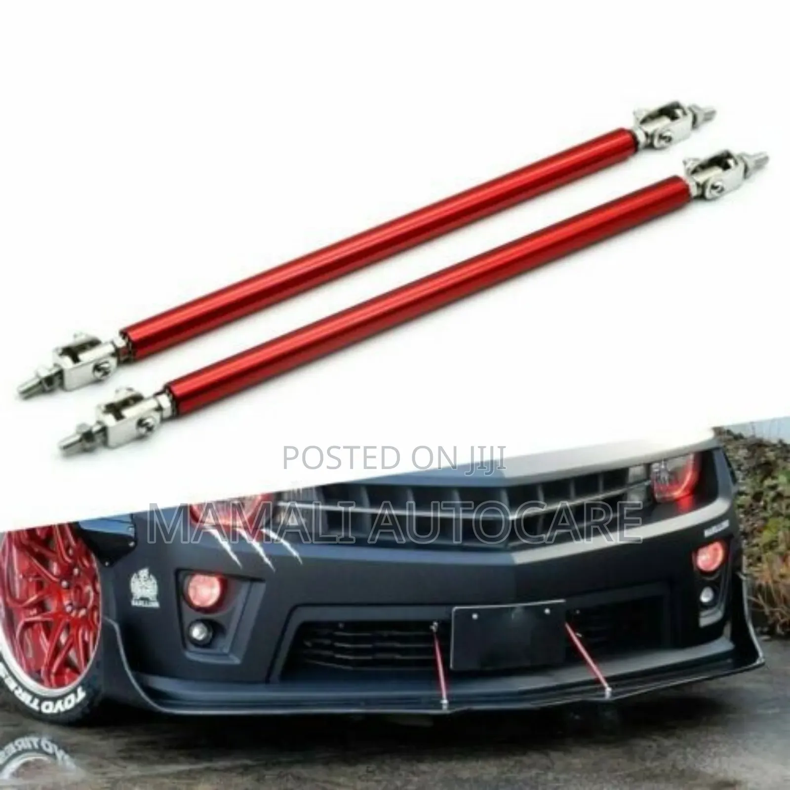 2pcs 20cm Universal Car Bumper Lip Support Rods/Holder
