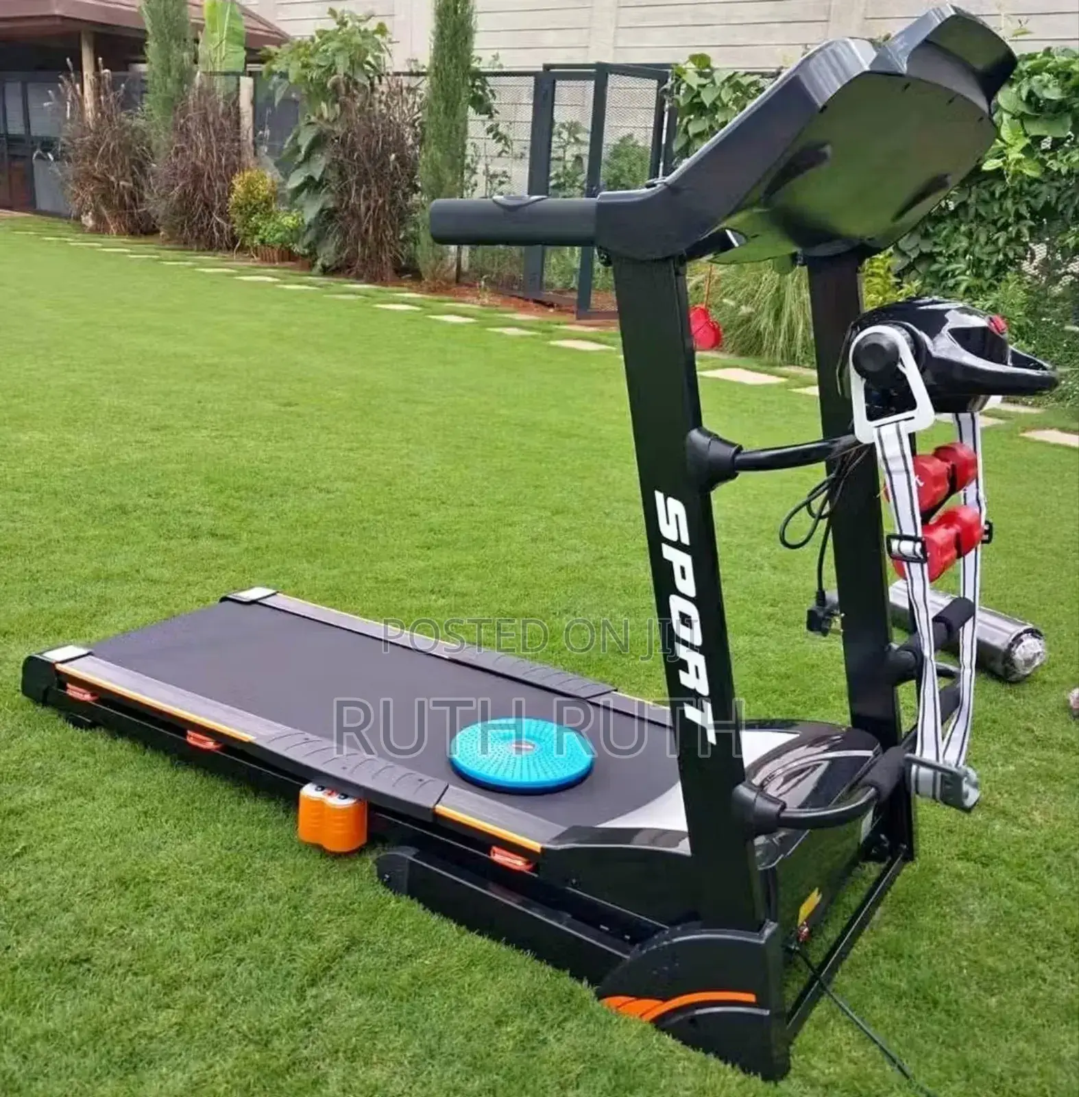 High Quality Auto Incline Treadmill With Massage Belt