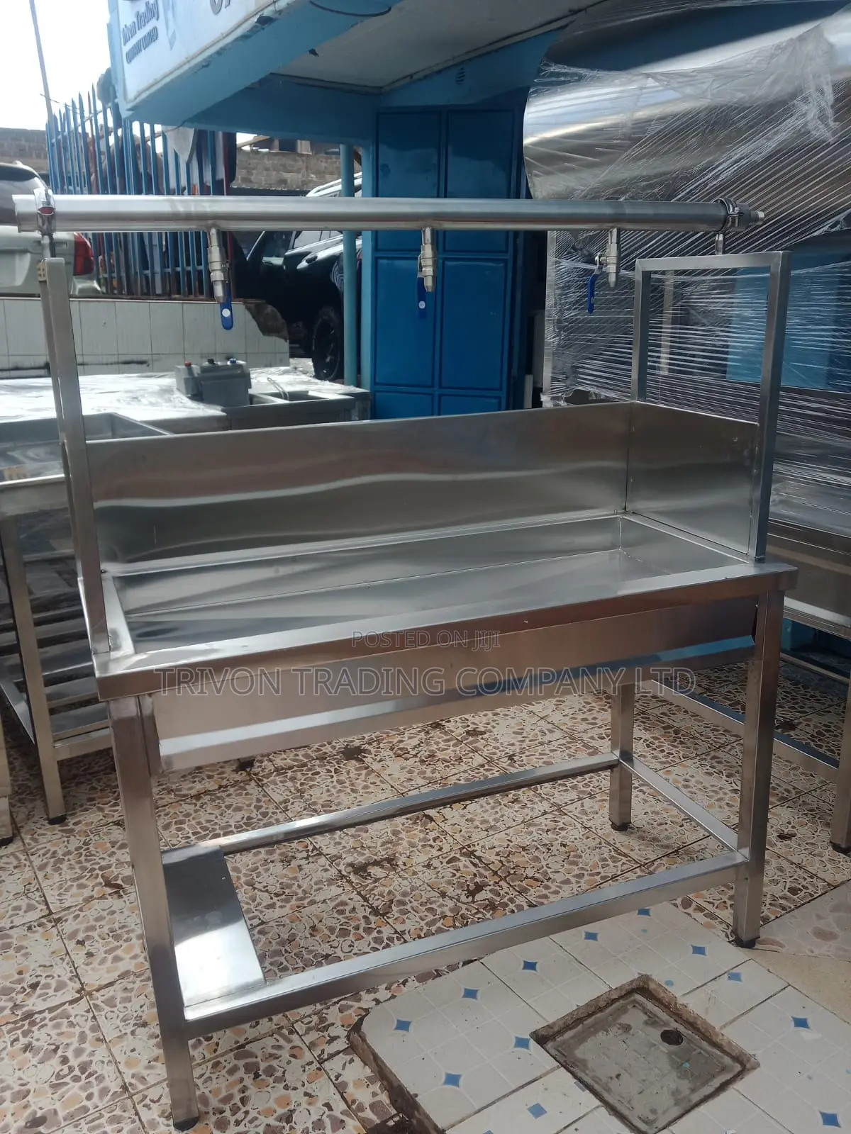 Triple-Tap Water Filling Line