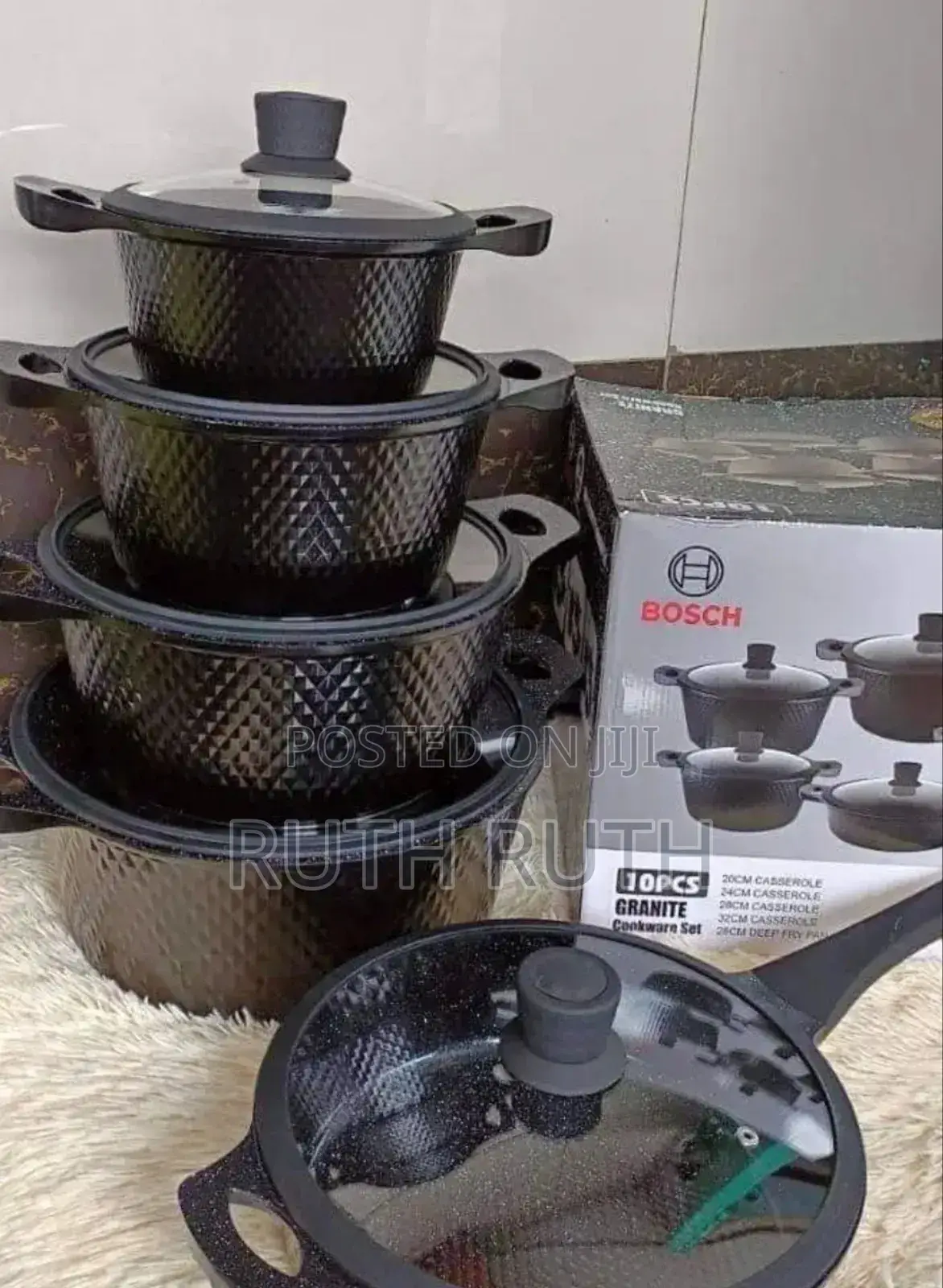 Cookware Set (Pots Pans) 11pcs Silicone Bosch- Brand New