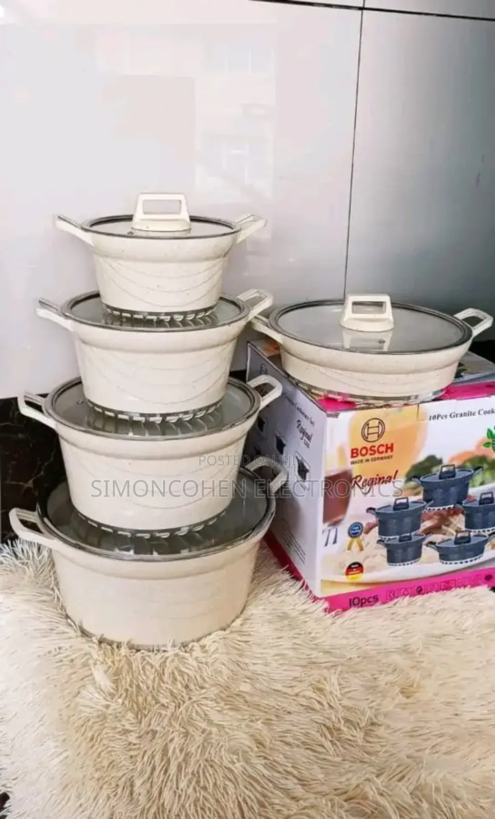 10pcs Bosch Cookware Set