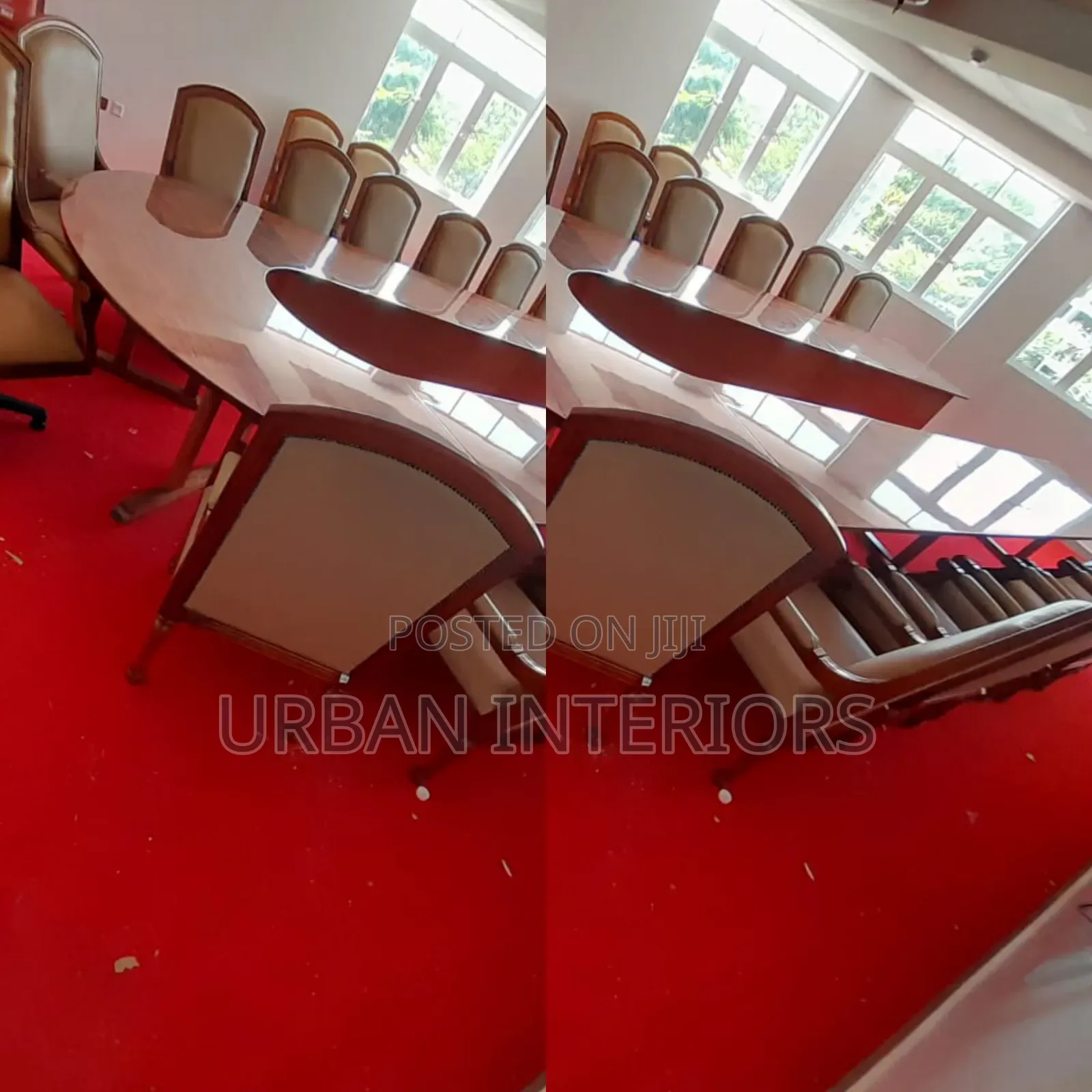 Red Conference Room Carpets. Wall to Wall Carpets
