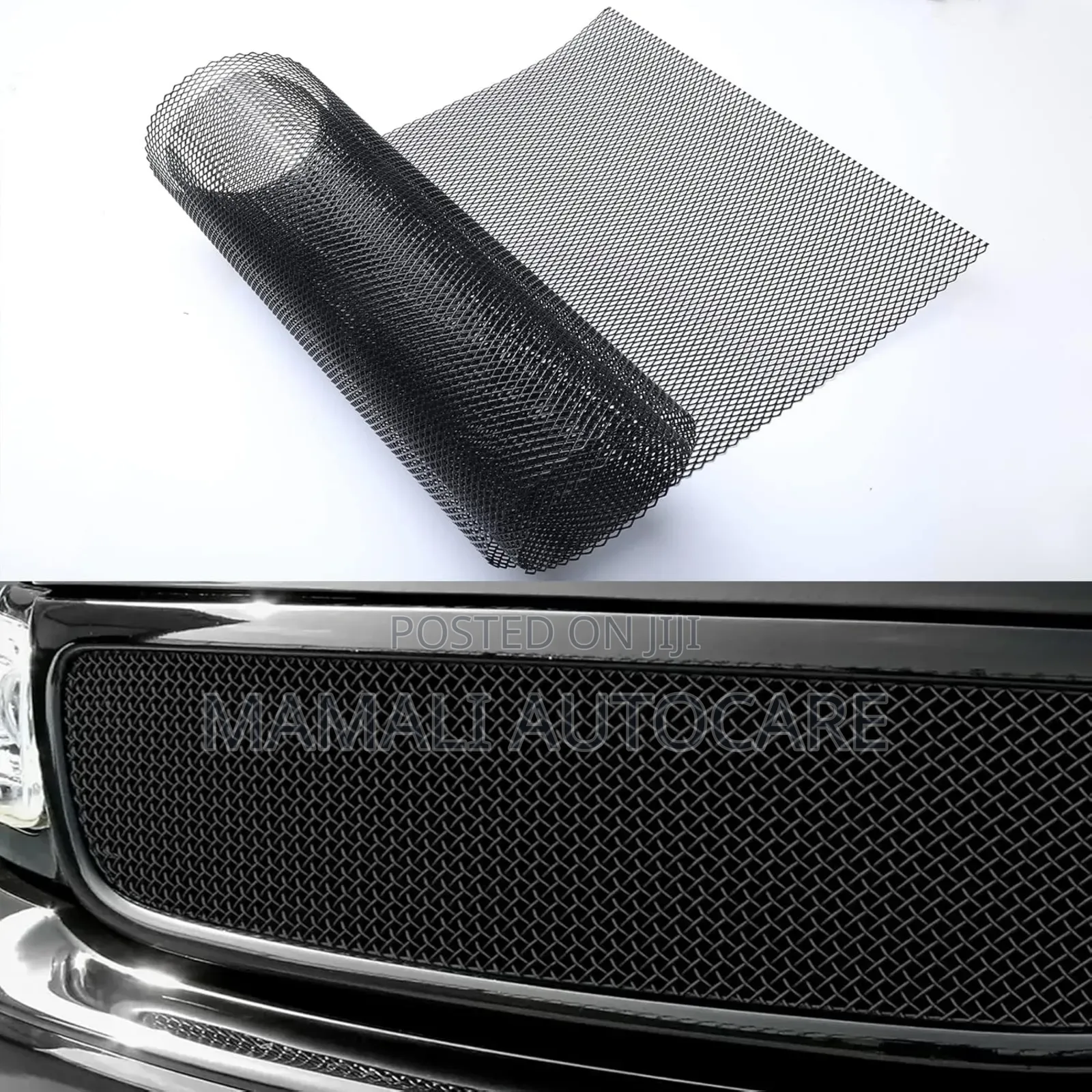 High-Flow Aluminum Mesh Grill, High-Flow Air Intake