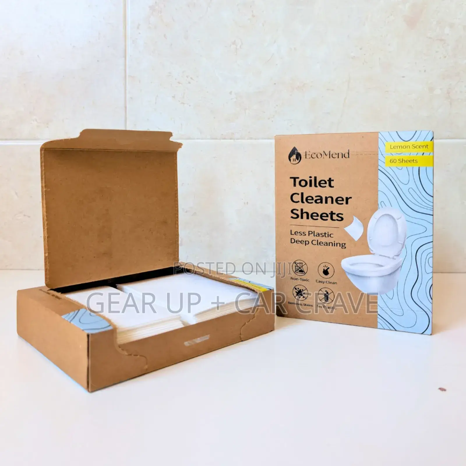 Ecomend Toilet Cleaner Sheets – Eco-Friendly Powerful