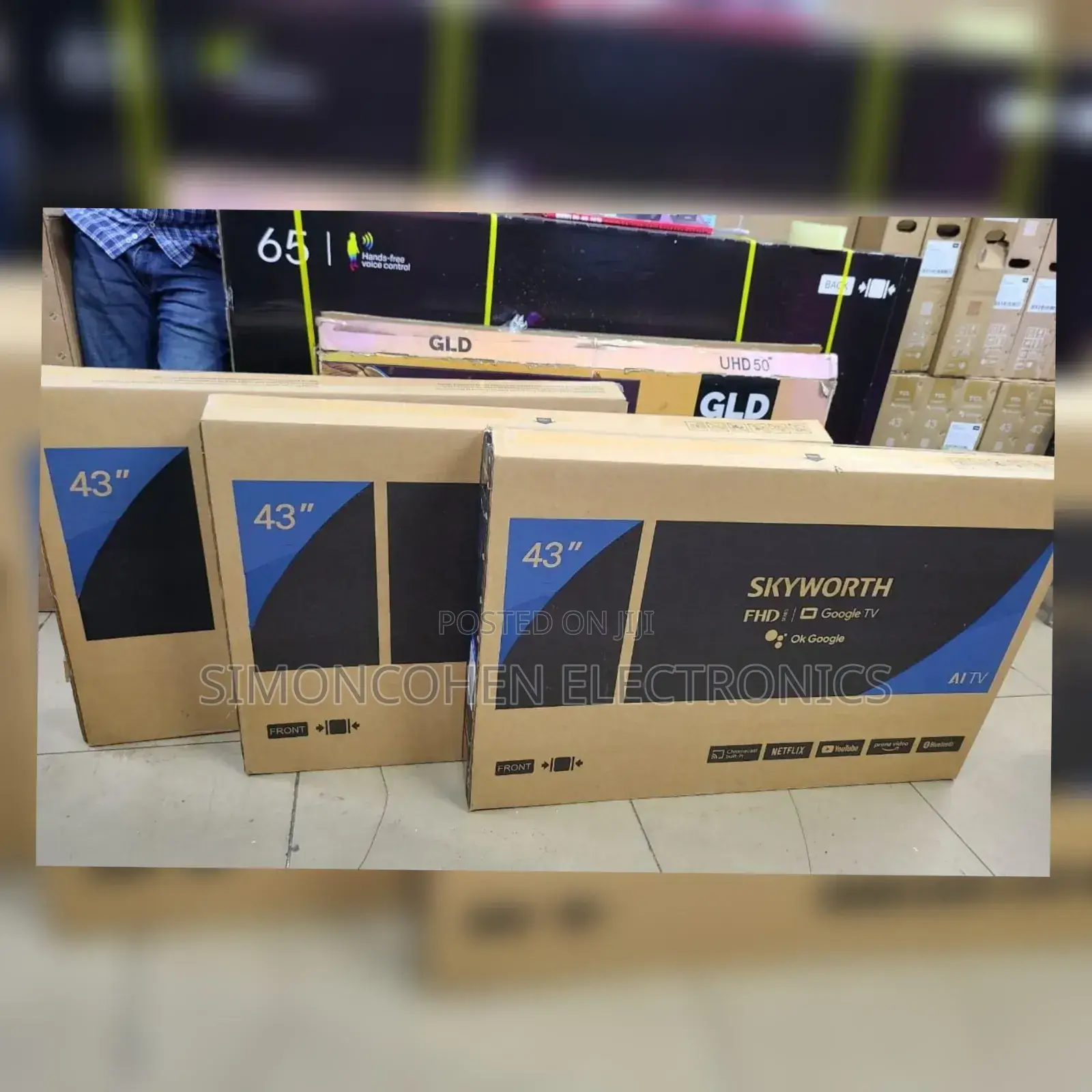 Skyworth 43 Inches Smart Tv