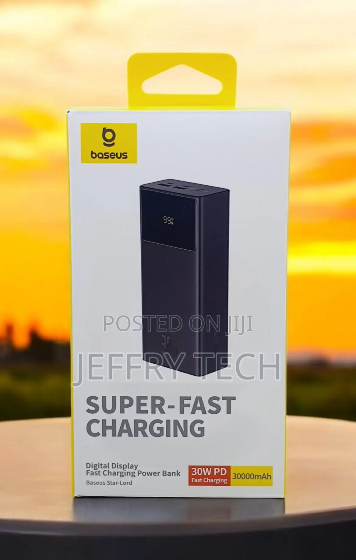 Baseus Digital Display Fast Charging Power Bank 30w Pd