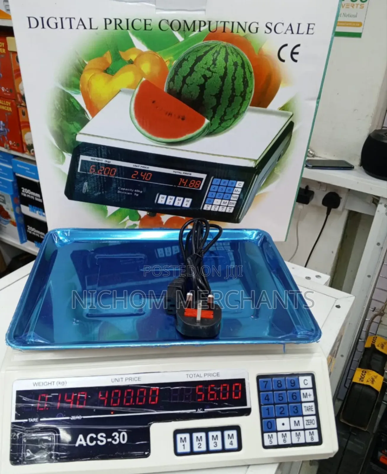 Acs30/30kg Digital Weighing Scale/Butchery Scale