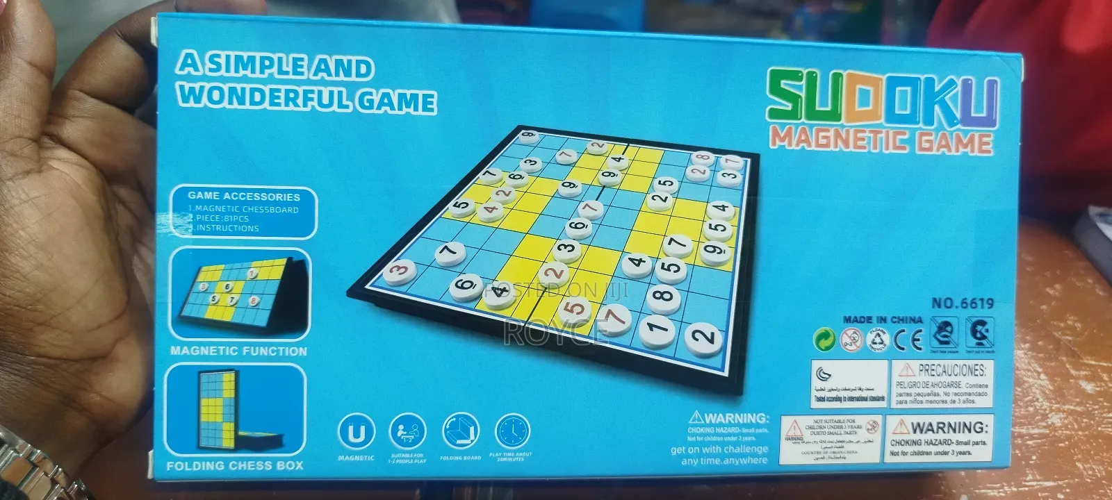 Sudoku Magnetic Board Game