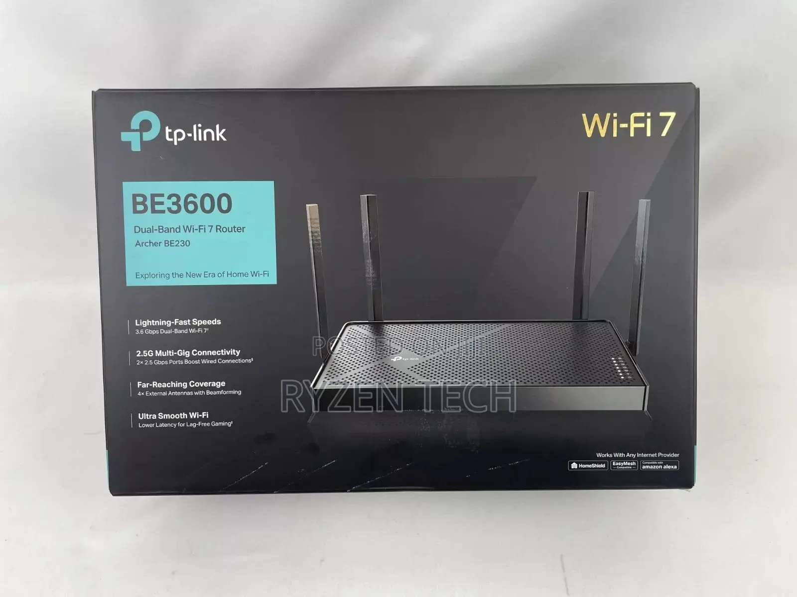 Tp-Link Archer Be230 Dual-Band Be3600 Wi-Fi 7 Router