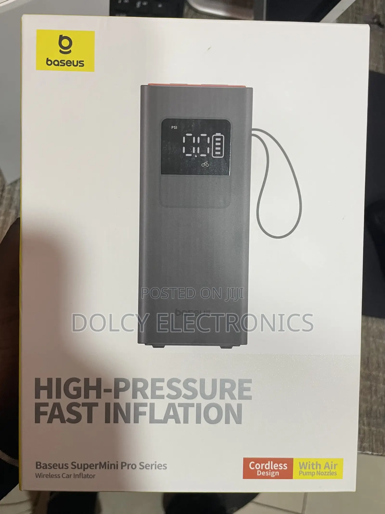 Baseus Wireless Car Inflator | Supermini Pro Series