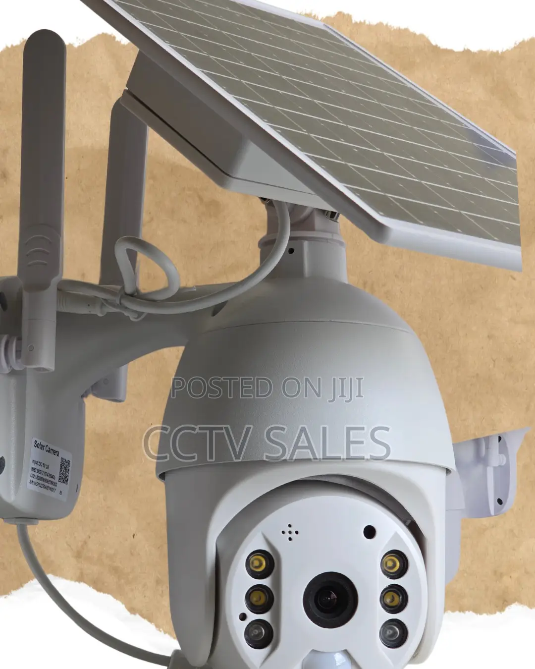 4g Solar Powered Waterproof Camera CCTV