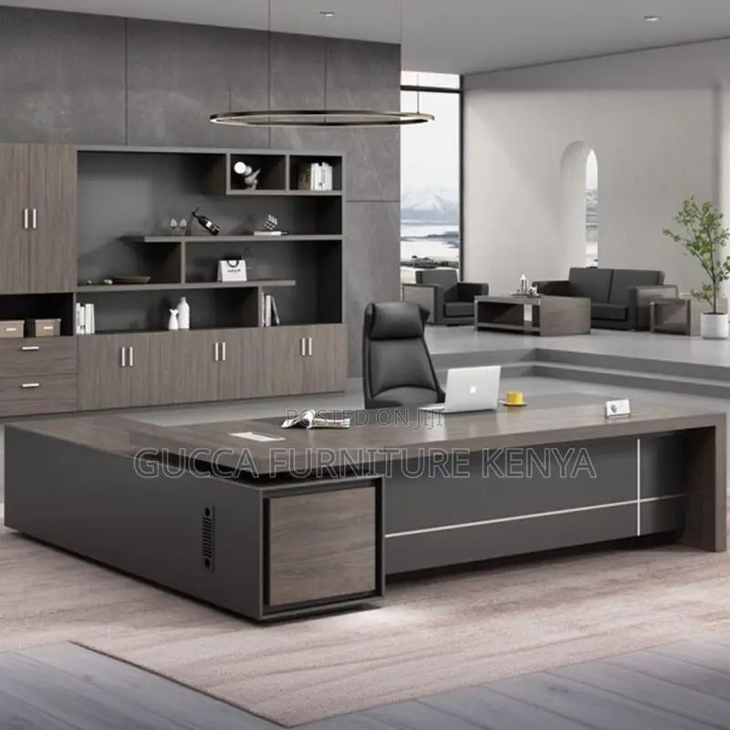 Office Tables:Butcher Block 1.8 Meters Executive Office Desk