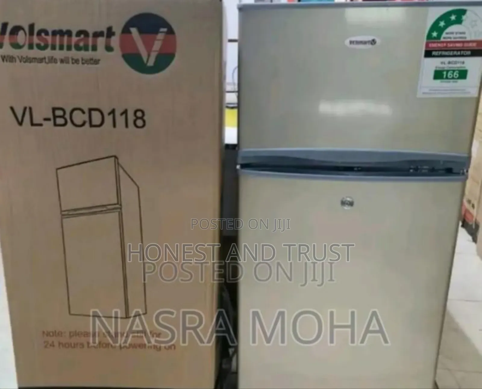 Brand New Refrigerator 118l Volsmart