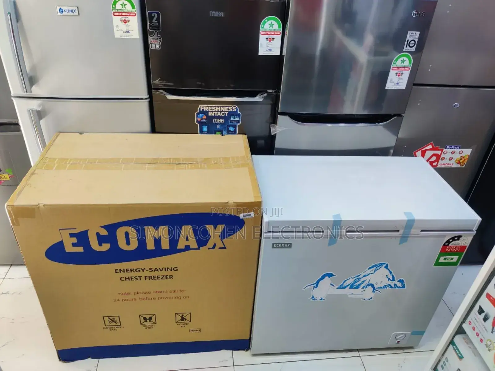 Ecomax Freezer 169litres