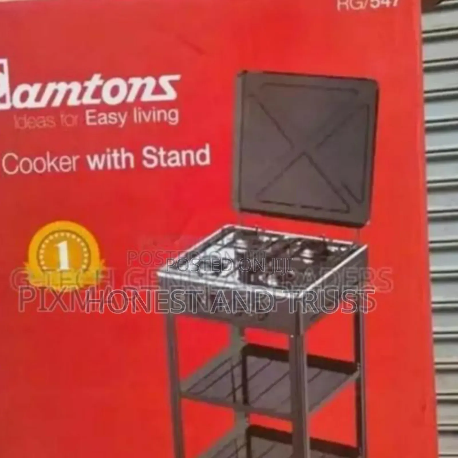 Brand New Ramtons Cooker With Shelves Full Gas