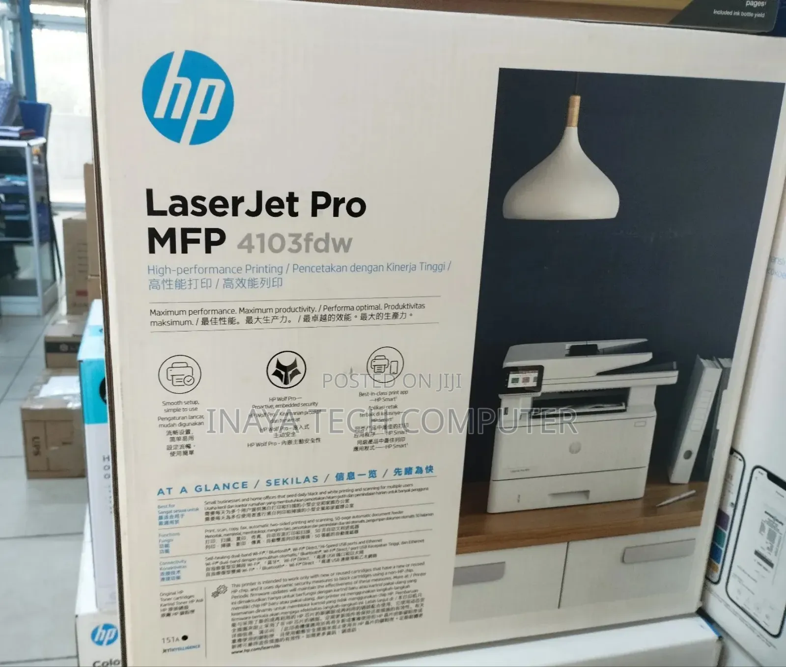Hp Laserjet Pro MFP 4103fdw Printer