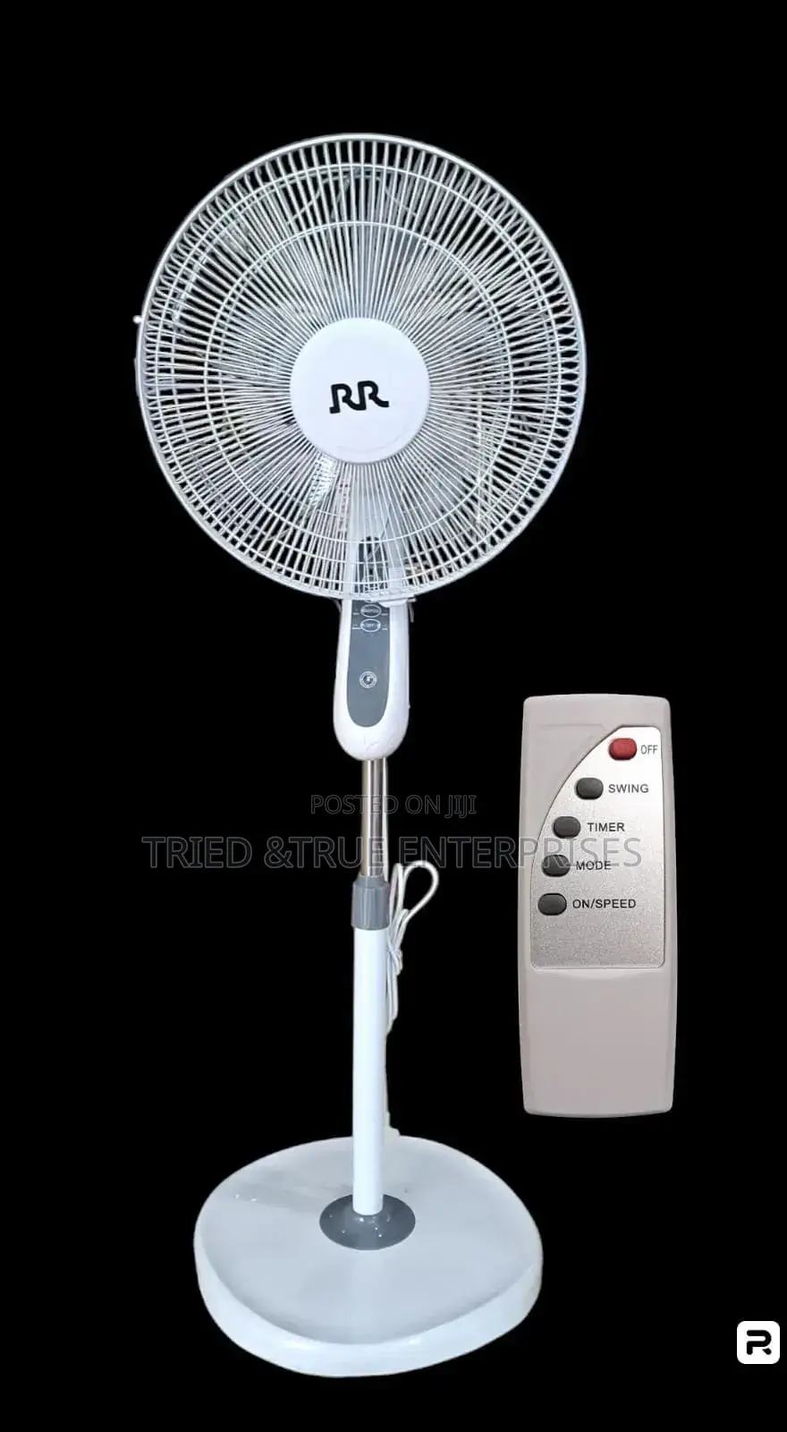Rr India 16 Inch Stand Fan With Remote 