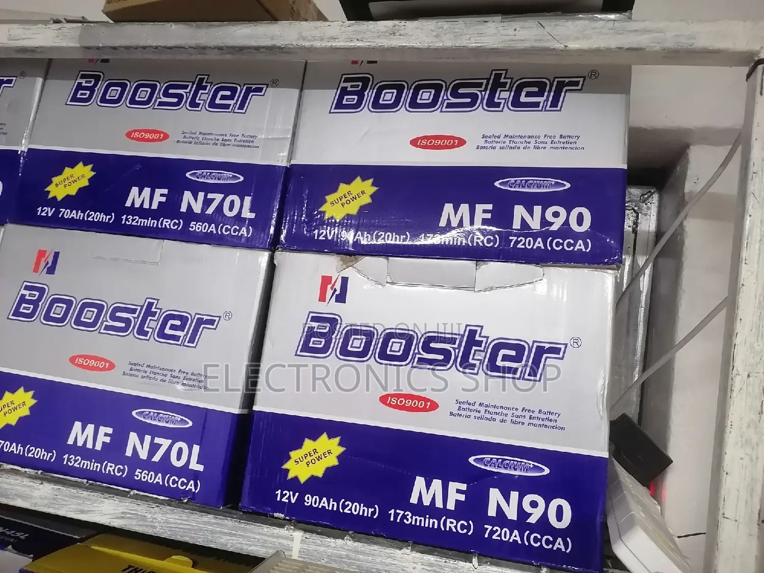 Boost N90. 12v/90ah Sealed Maitainous Free Car Battery