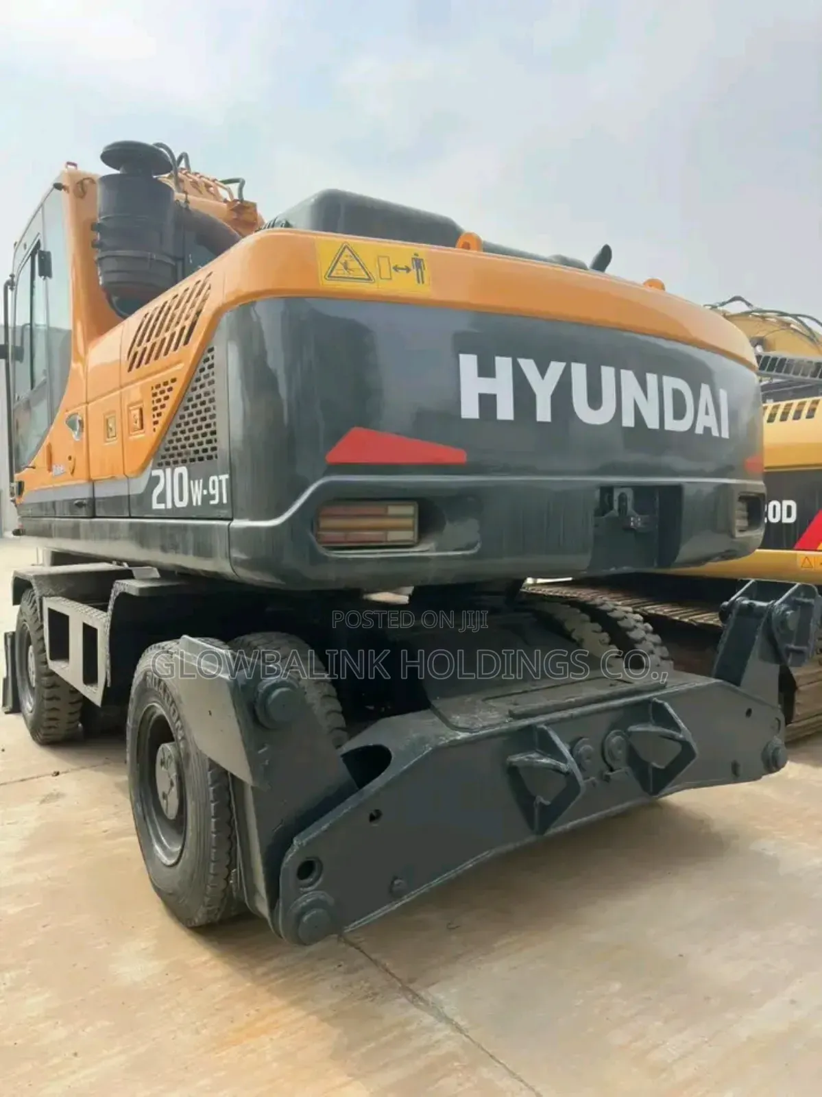 Wheeled Excavator for Hire