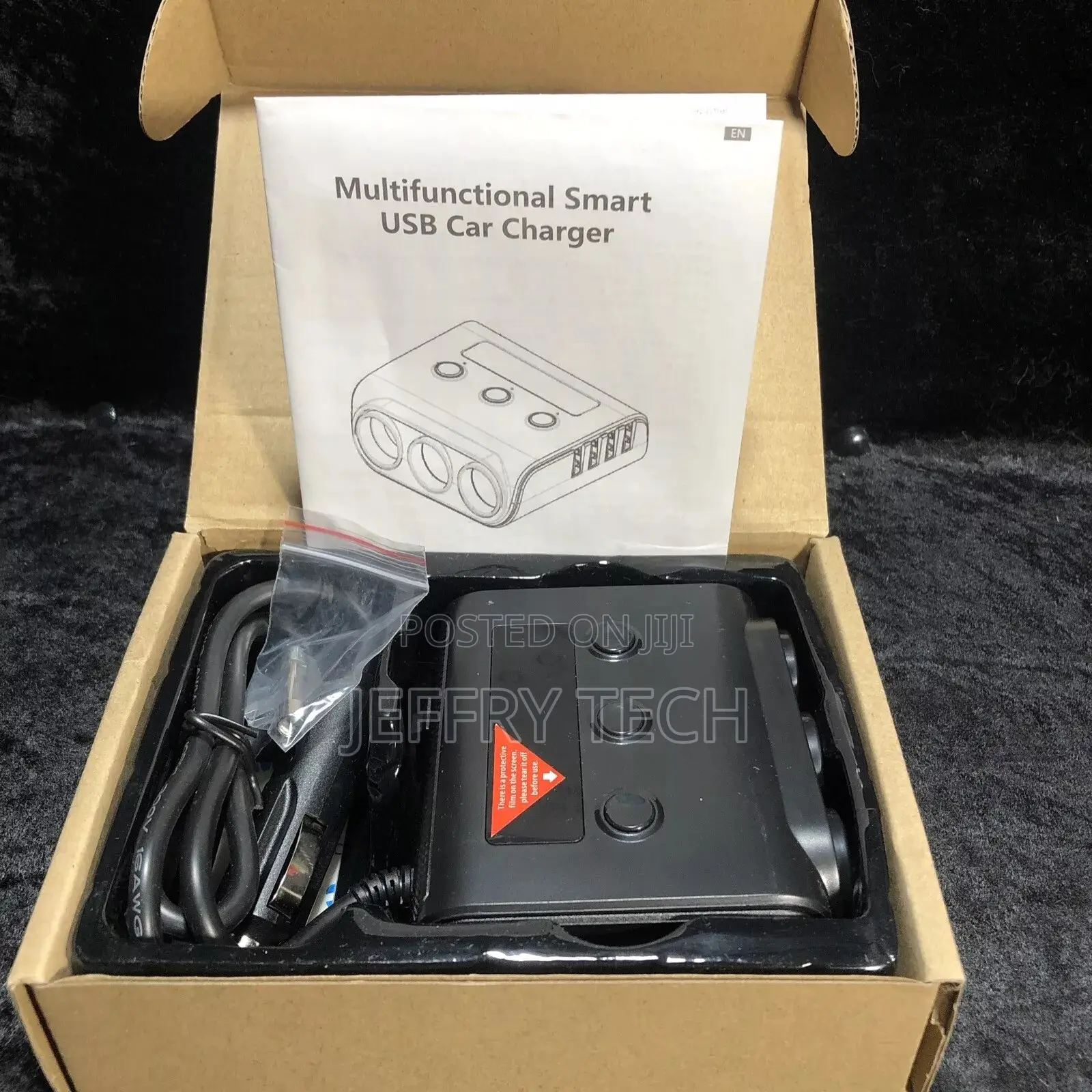 Multifunction Smart Usb Car Charger Brand New