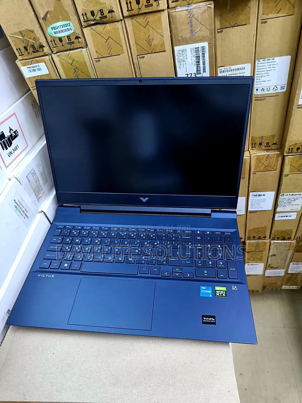 New Laptop HP Victus 16 16GB Intel Core I7 SSD 512GB