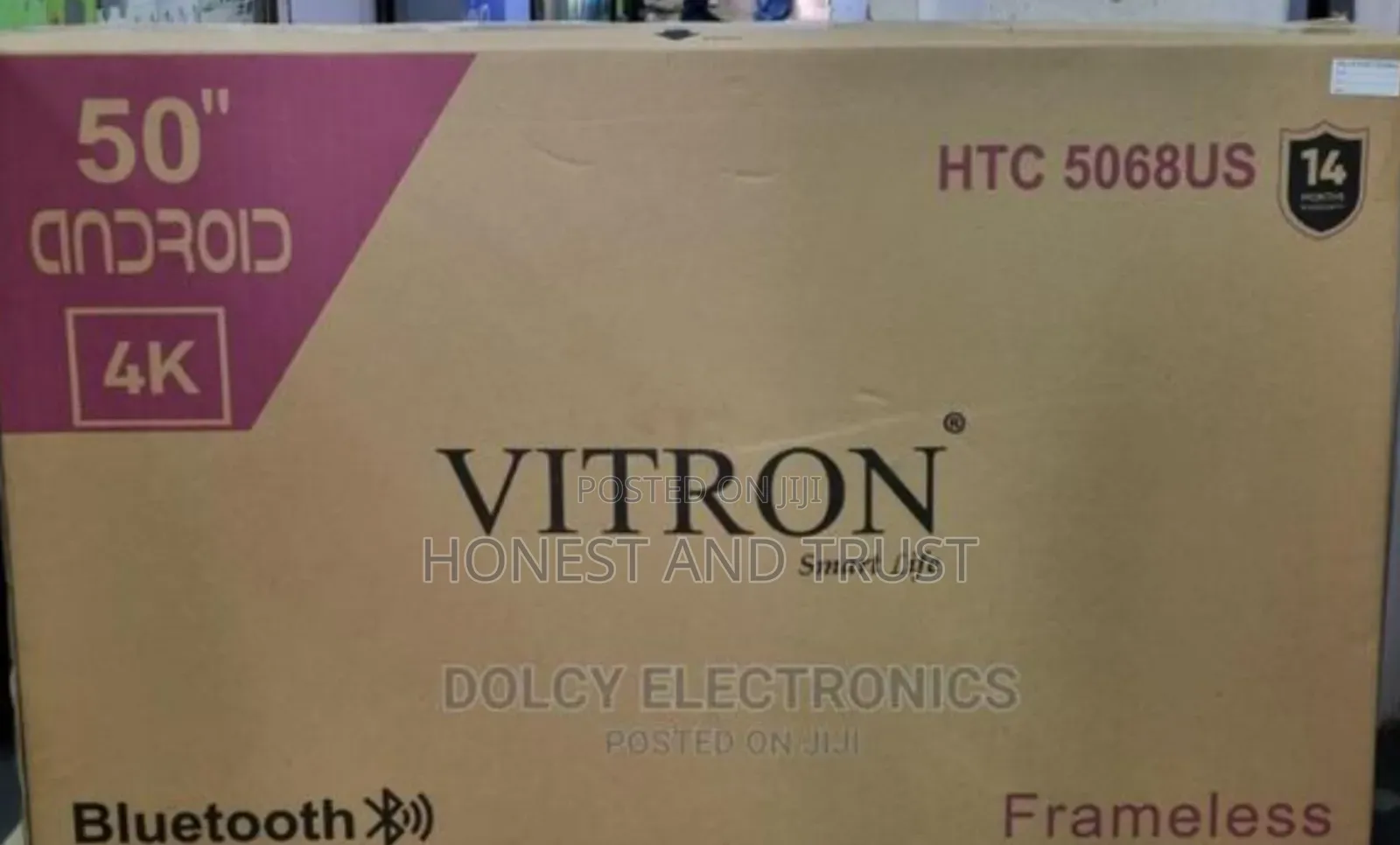 Original 50 Inch Vitron Smart Tv