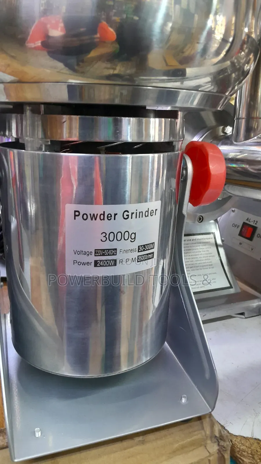 Commercial Powder /Spice Grinder 3kgs