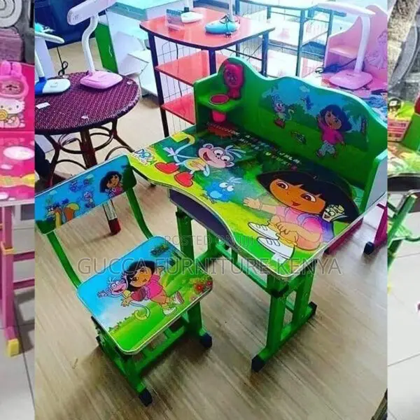 Kid's Furniture:Kids Study Desk Adjustable for Home