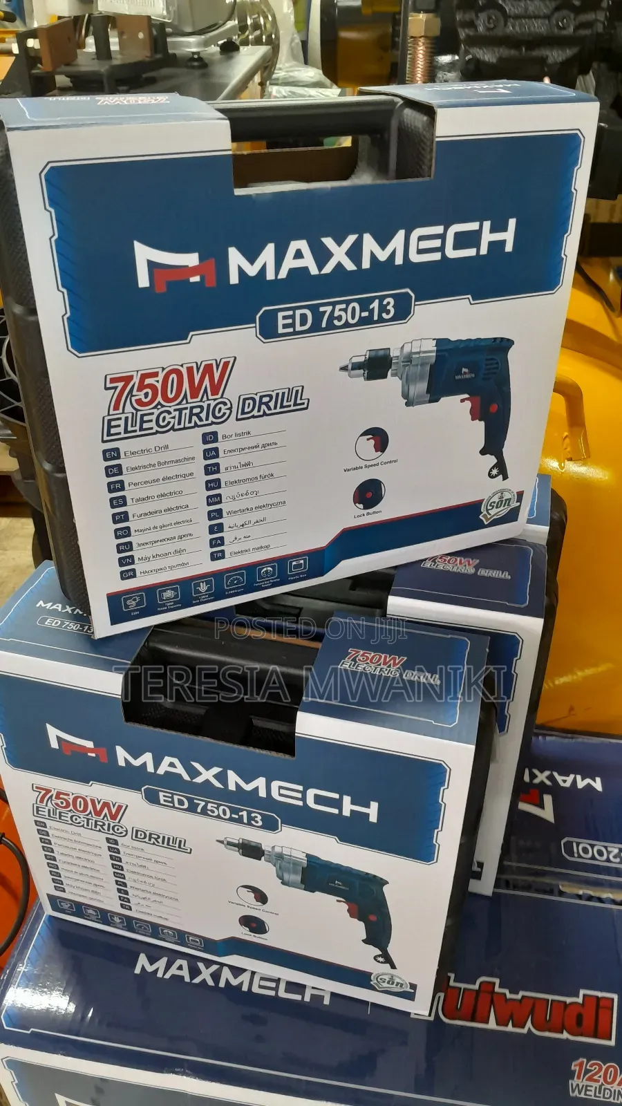 750 W Electric  Drill ( Ed 750-13)