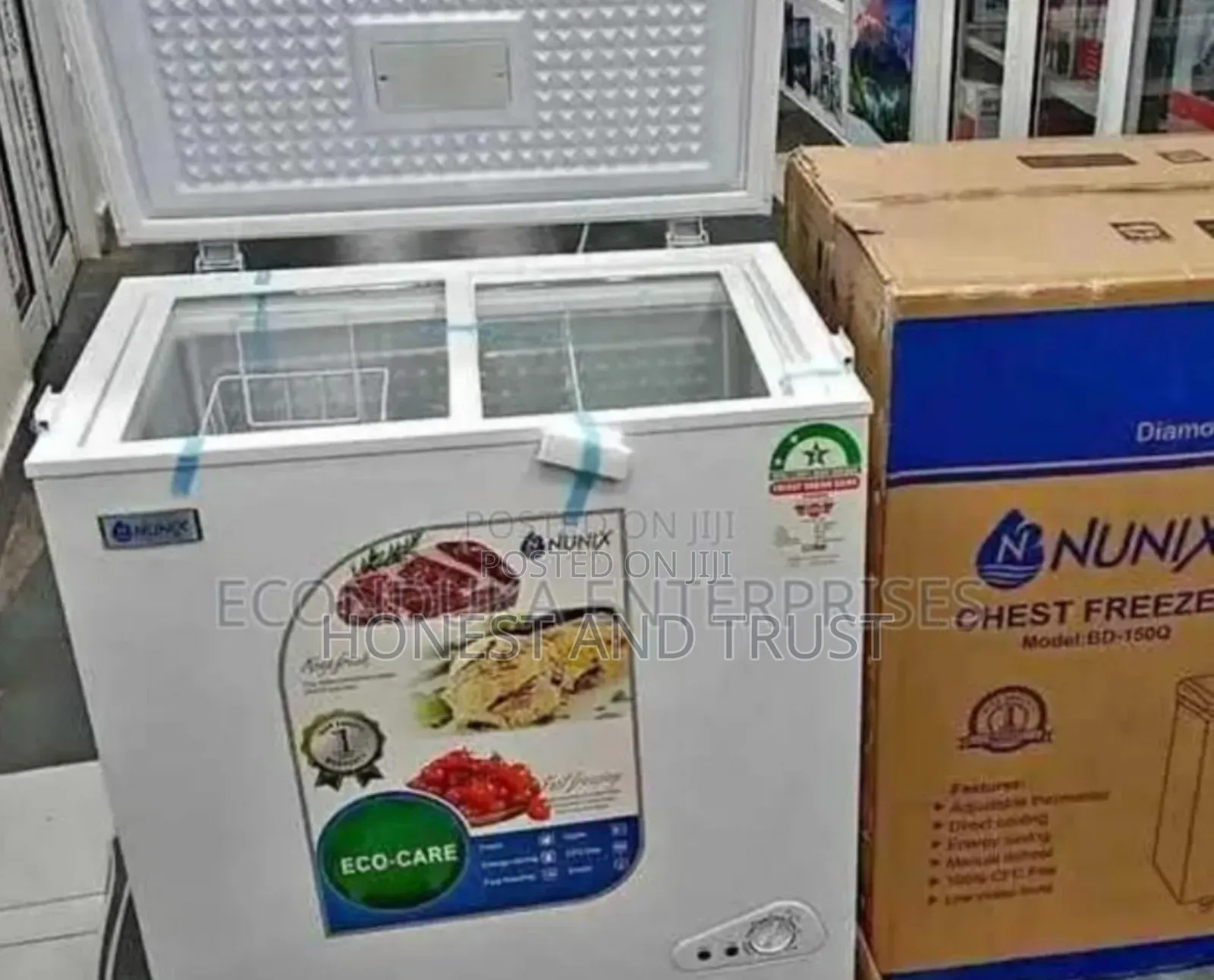 Best Quality 150litres Nunix Single Door Chest Freezer