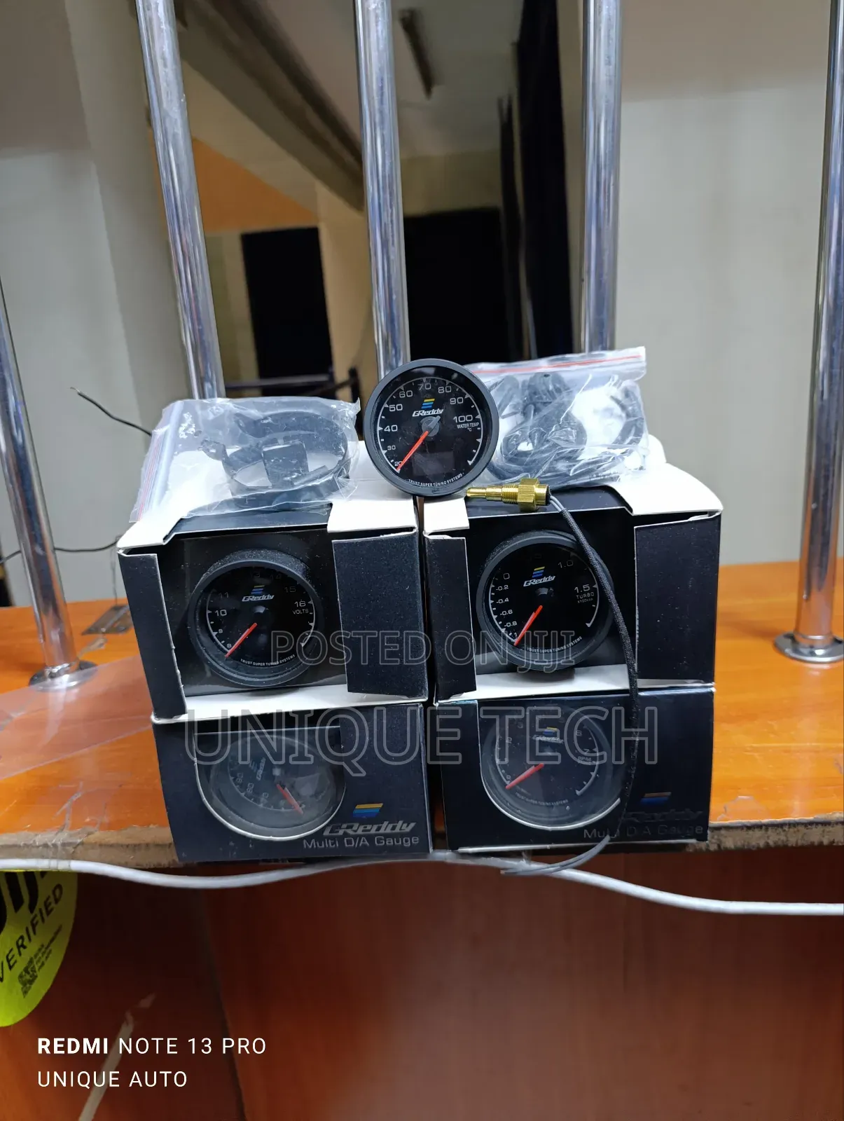Greddy Rpm, Oil, Water, Voltage Turbo Gauge