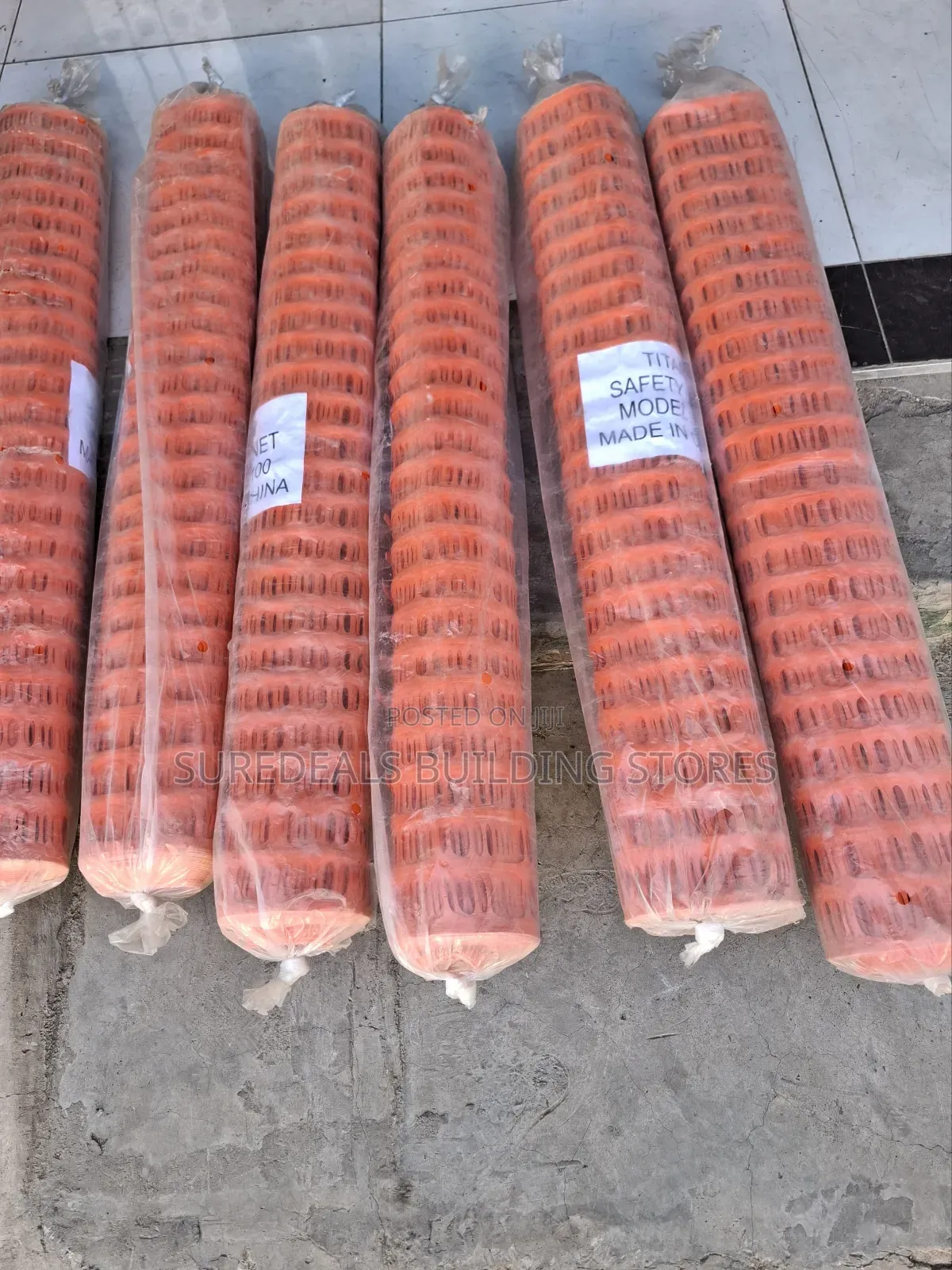 Orange Safety Barrier Net -1*50mtrs