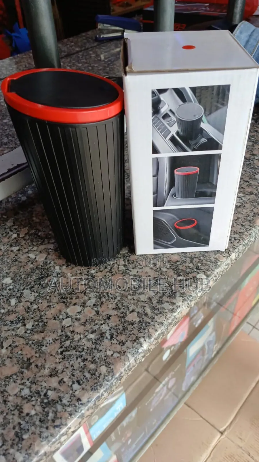 Car Trash Can
