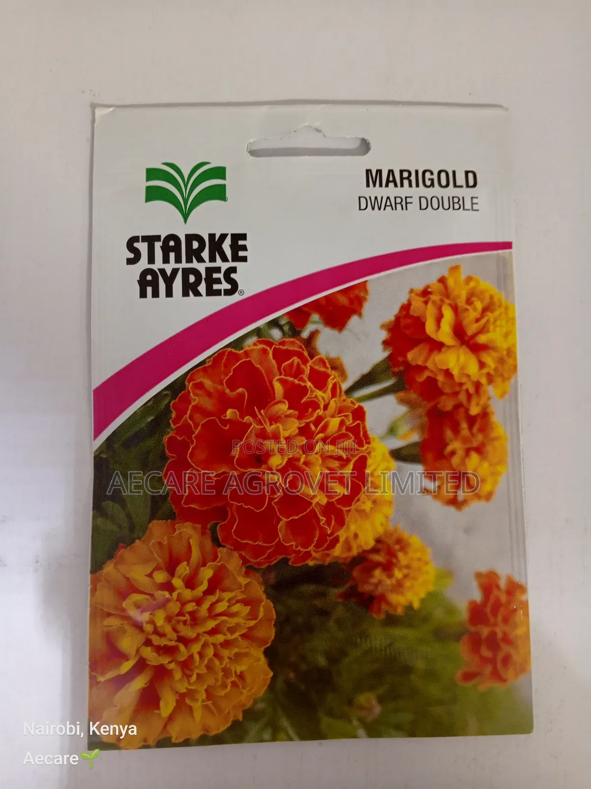 Marigold Dwarf Double Flower Seeds 3grams