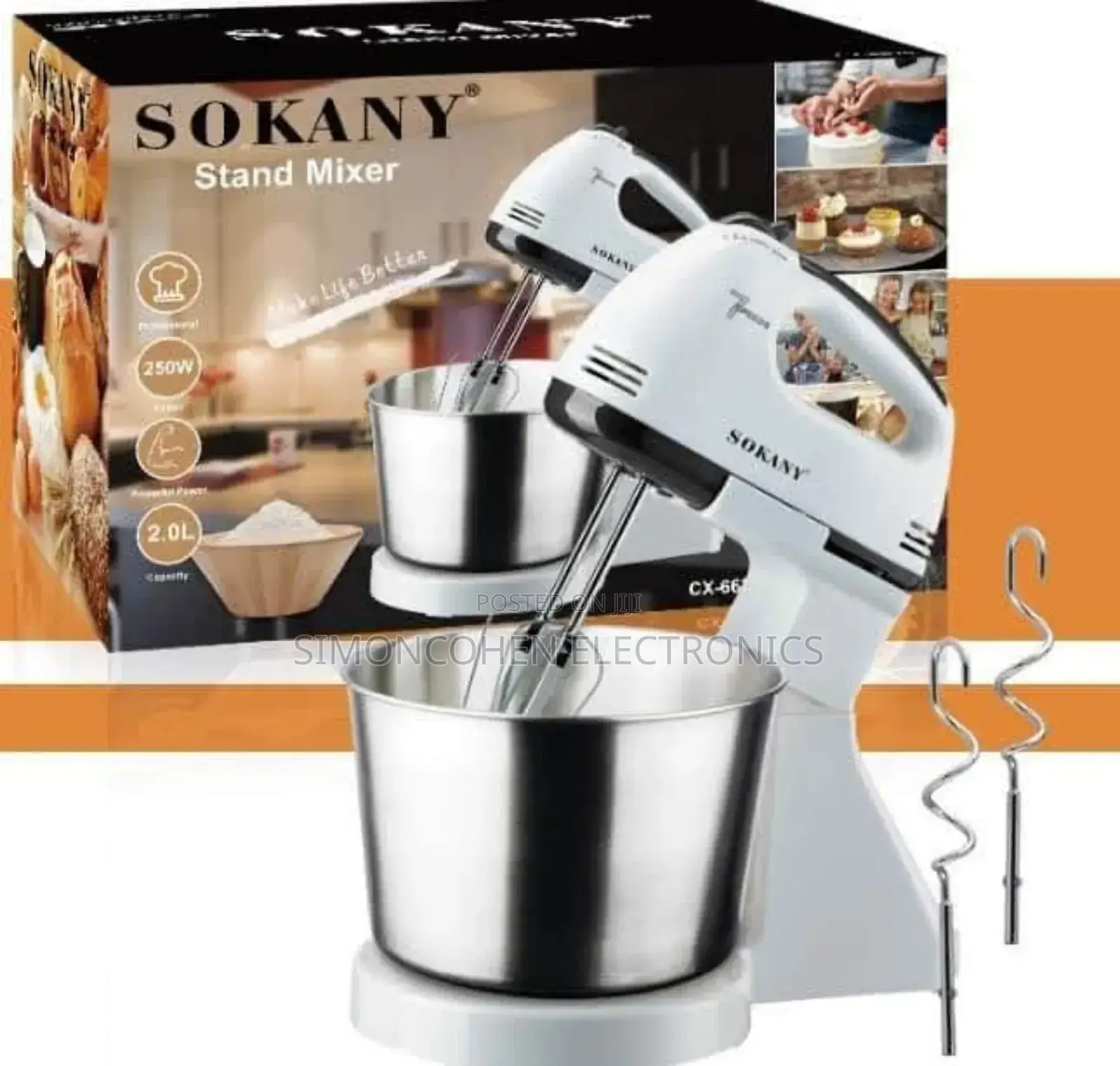 Sokany Stand Mixer With Bowl